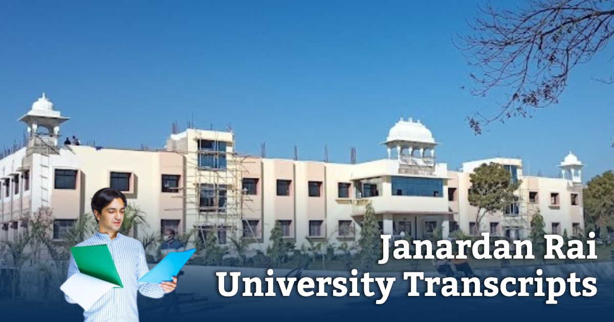 Janardan Rai University Transcripts