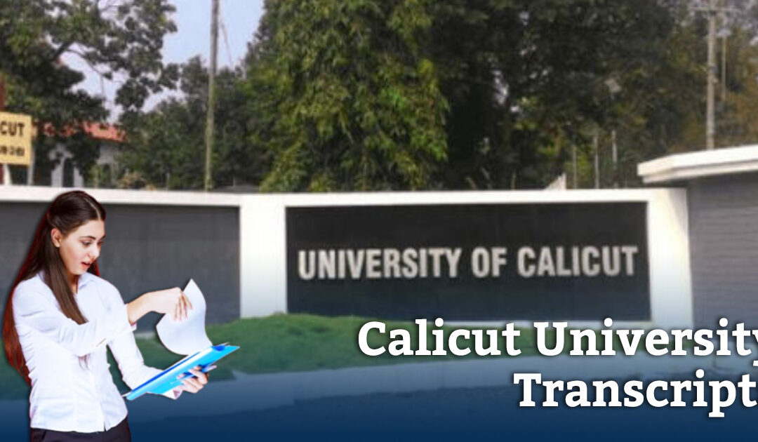 Get Transcripts from Calicut University