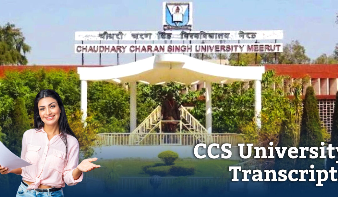 Obtaining Transcripts from CCS University, Meerut: Detailed Guide