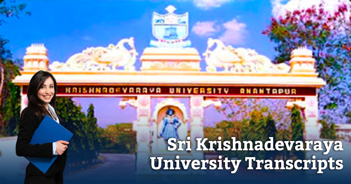 Sri Krishnadevaraya University transcripts