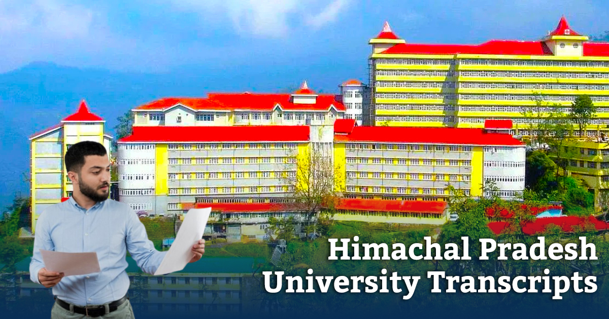 Himachal Pradesh University Transcripts