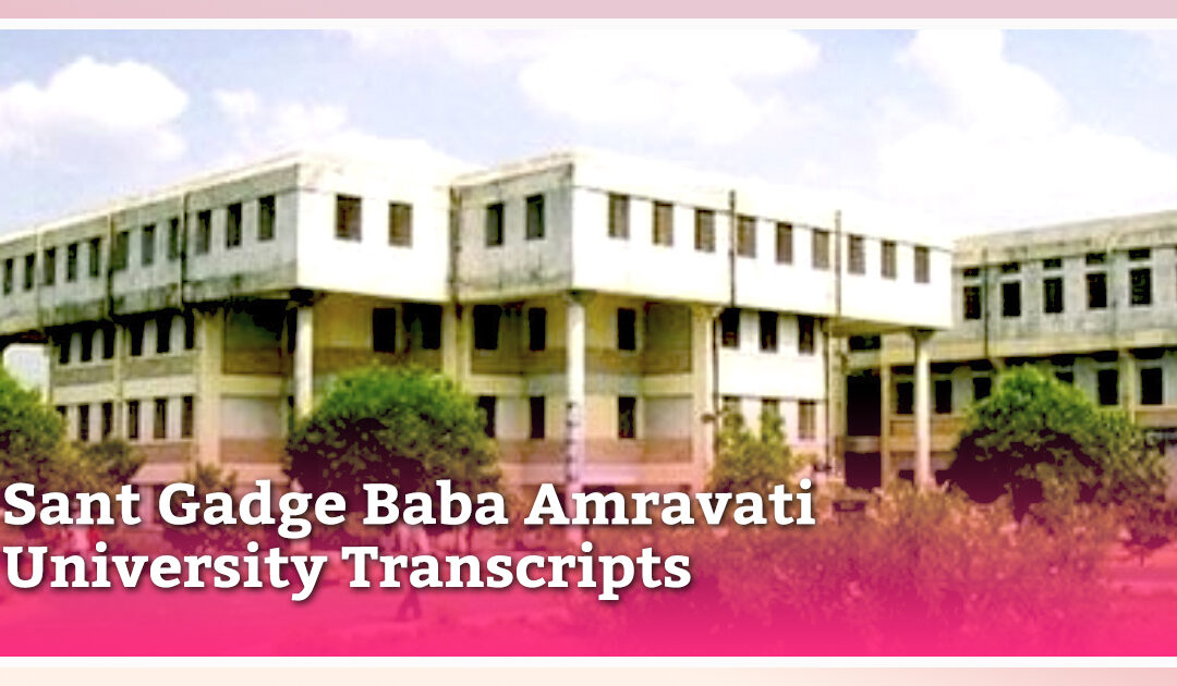 Get Transcripts from Sant Gadge Baba Amravati University