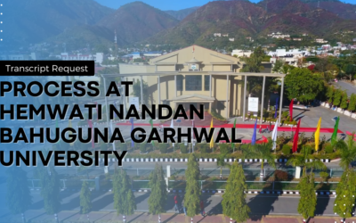 Transcript Request Process at Hemwati Nandan Garhwal University