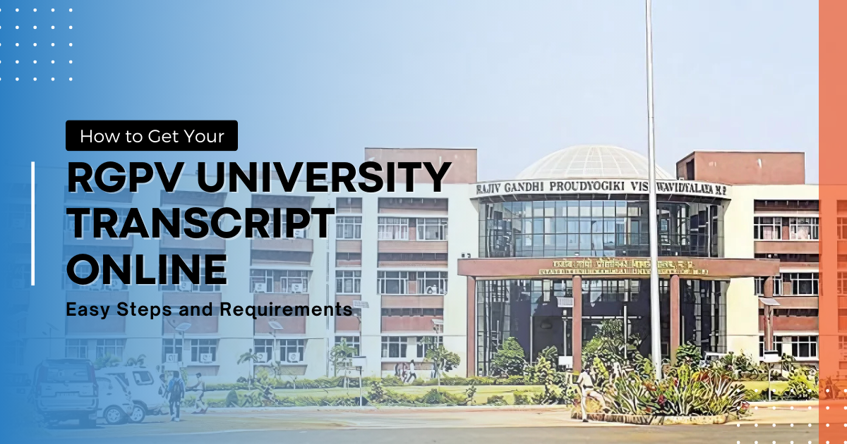 RGPV University Transcript Online