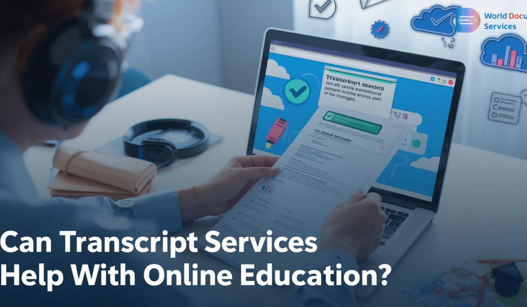 Can Transcript Services Help With Online Education?