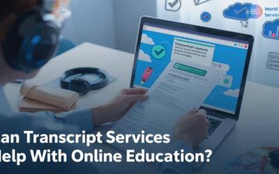 Can Transcript Services Help With Online Education?