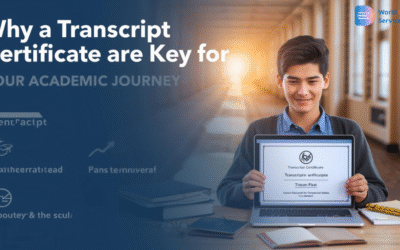 Why a Transcript Certificate is Key for Your Academic Journey
