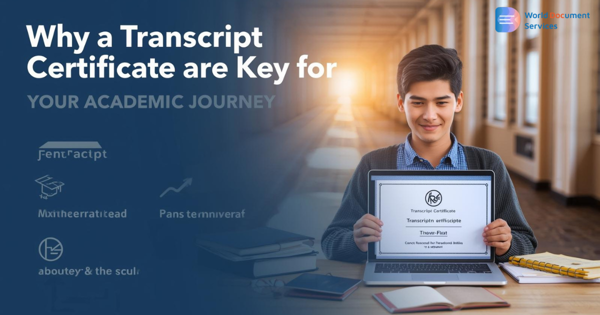 Why a Transcript Certificate is Key for Your Academic Journey