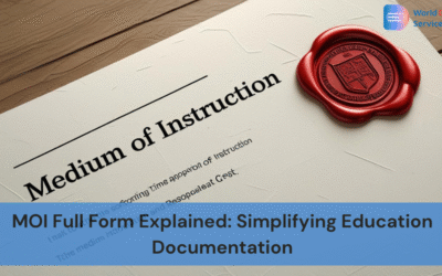 MOI Full Form Explained: Simplifying Education Documentation