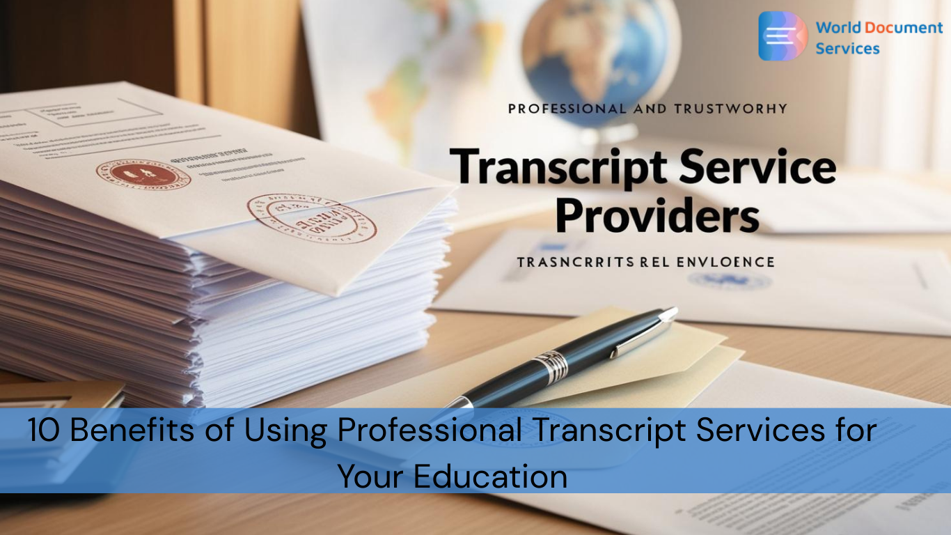 10 Benefits of Using Professional Transcript Services for Your Education