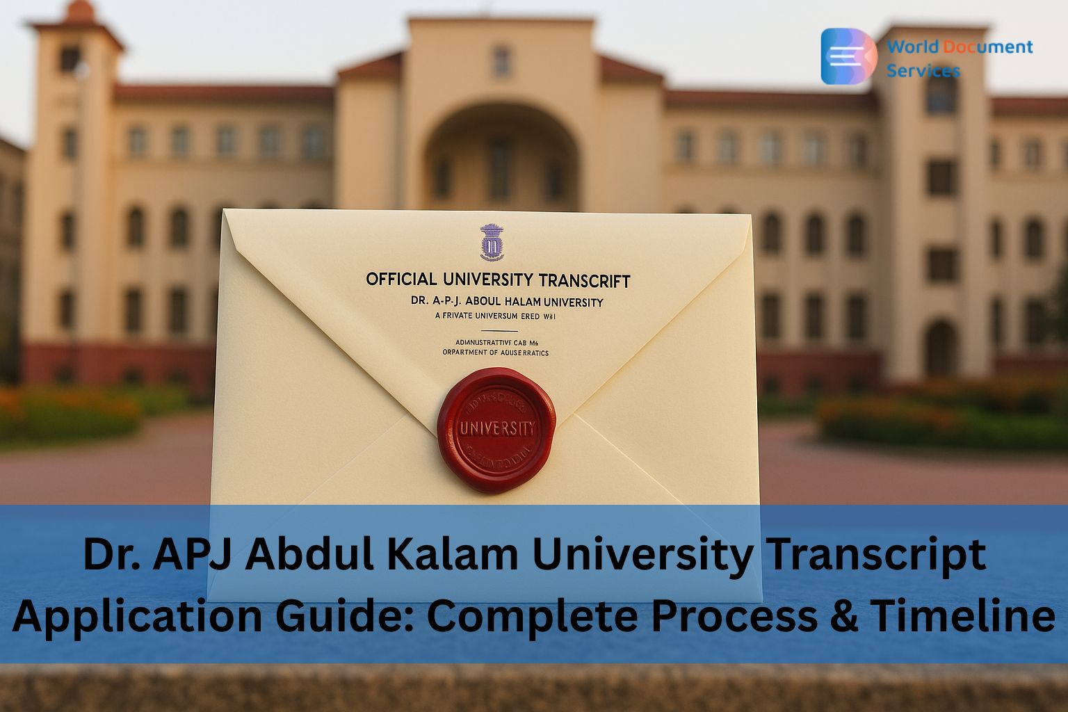 Dr. APJ Abdul Kalam University Transcript Application Guide: Complete Process & Timeline