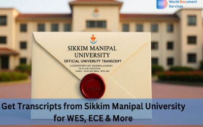 Get Transcripts from Sikkim Manipal University for WES, ECE & More