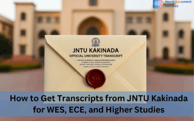 How to Get Transcripts from JNTU Kakinada for WES, ECE, and Higher Studies