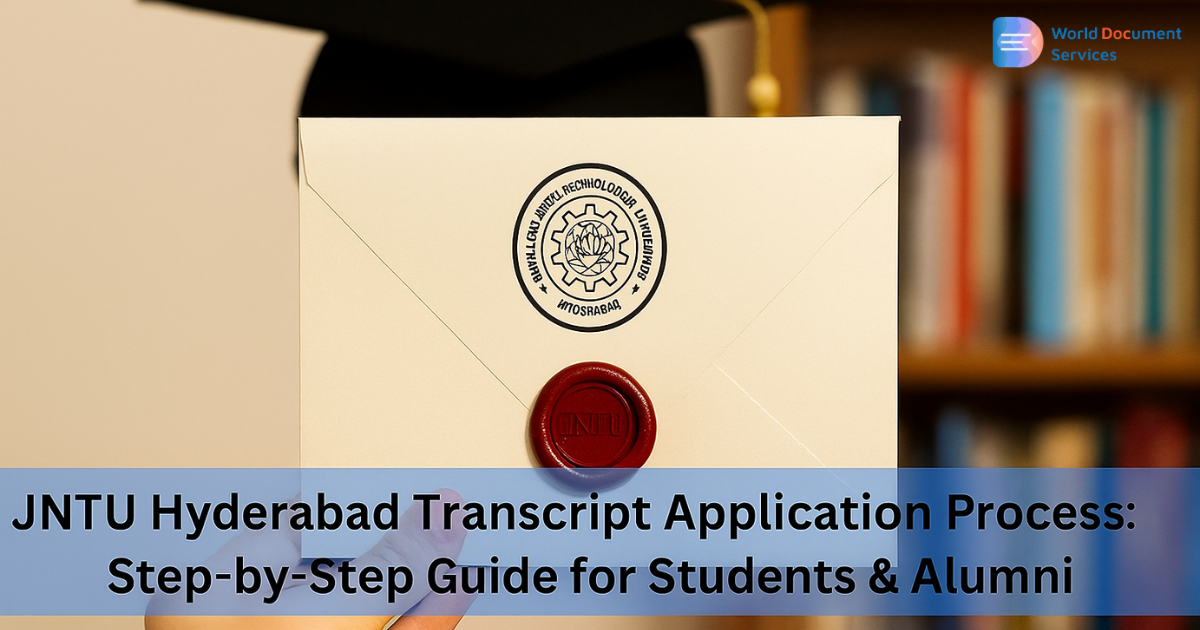 JNTU Hyderabad Transcript Application Process: Step-by-Step Guide for Students & Alumni