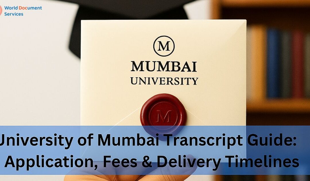 University of Mumbai Transcript Guide: Application, Fees & Delivery Timelines