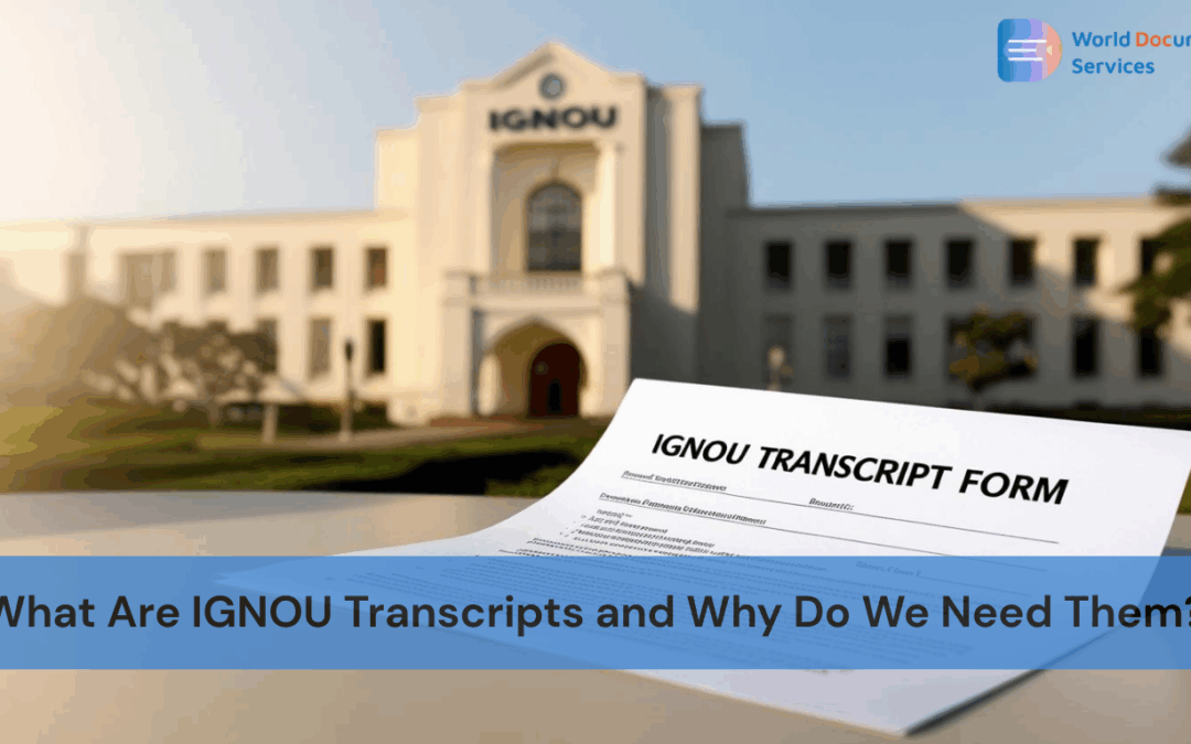 What Are IGNOU Transcripts, and Why Do I Need Them?