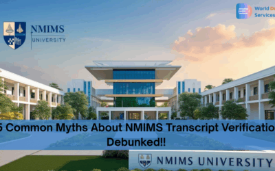 15 Common Myths About NMIMS Transcript Verification Debunked