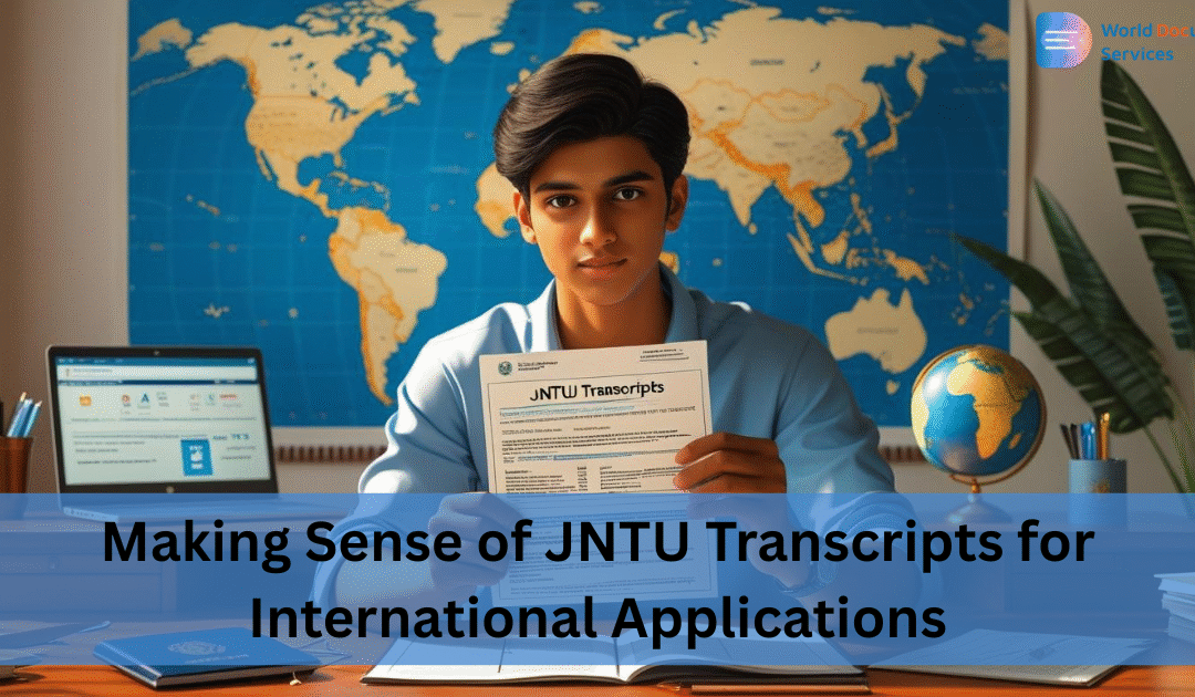 Making Sense of JNTU Transcripts for International Applications