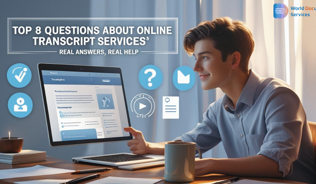 Top 8 Most Common Questions About Online Transcript Services Answered