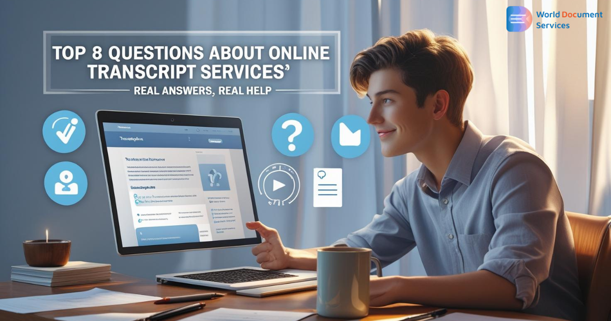 The 8 Most Common Questions About Online Transcript Services Answered