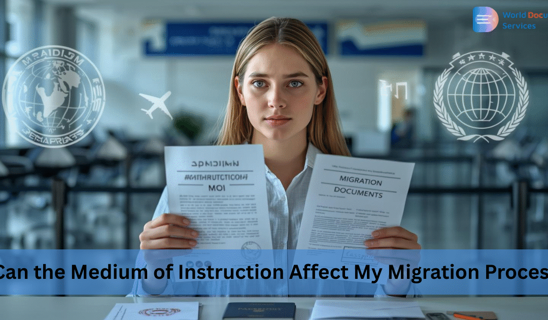 Can the Medium of Instruction Affect My Migration Process?