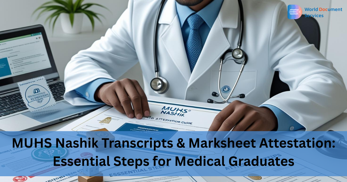 MUHS Nashik Transcripts & Marksheet Attestation: Essential Steps for Medical Graduates