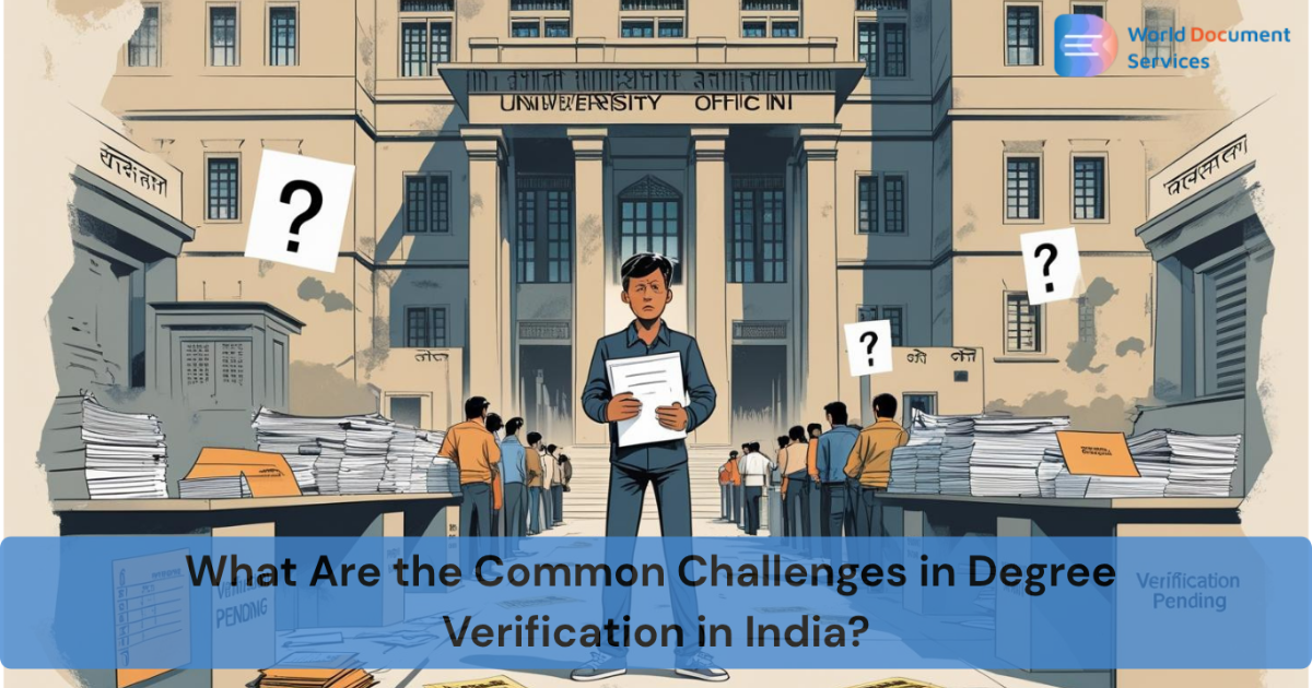 What Are the Common Challenges in Degree Verification in India?