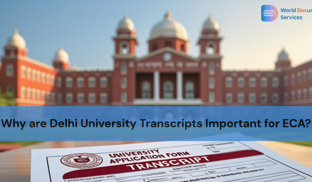 Why Are Delhi University Transcripts Important to ECA?