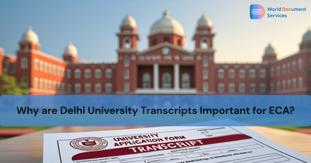 Why Are Delhi University Transcripts Important to ECA