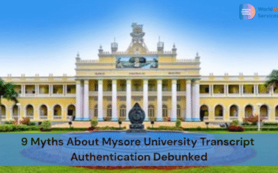 9 Mysore University Transcript Authentication Myths Debunked
