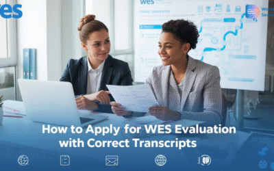 How to Apply for WES Evaluation with Correct Transcripts