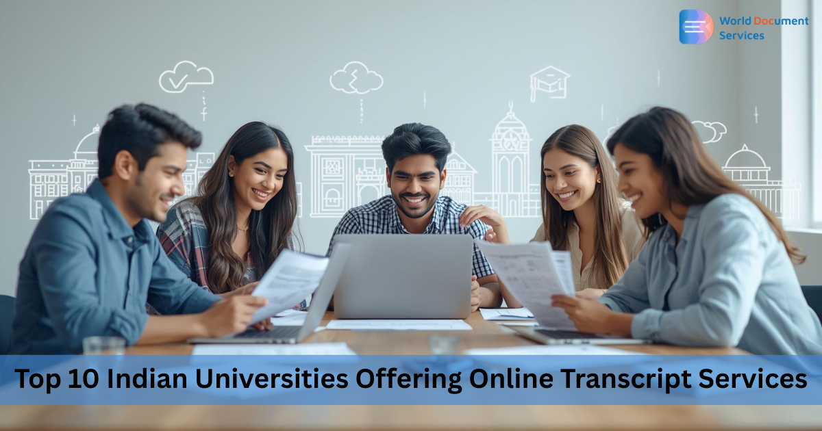Top 10 Indian Universities Offering Online Transcript Services