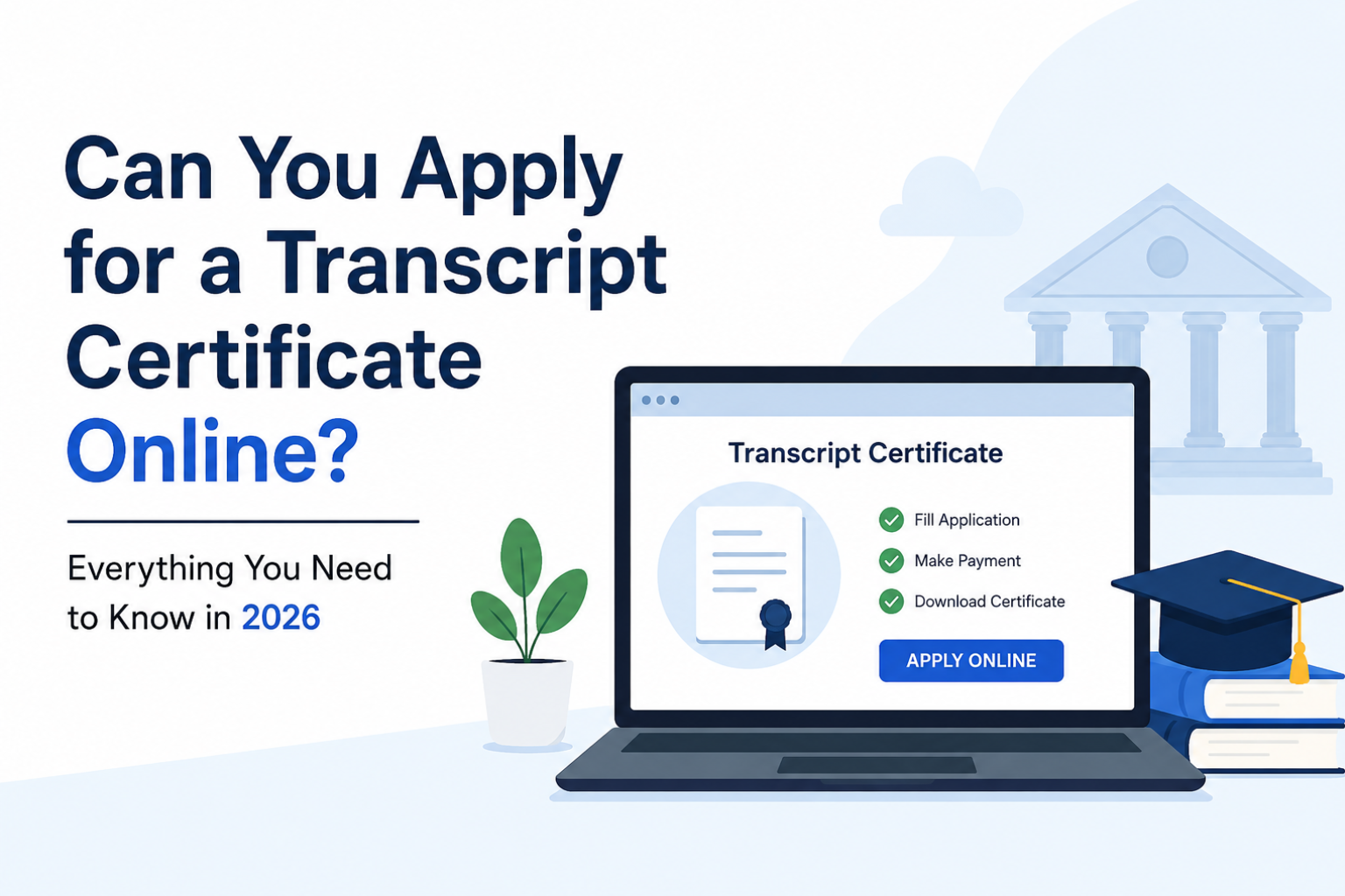 Can You Apply for a Transcript Certificate Online? Everything You Need to Know in 2026