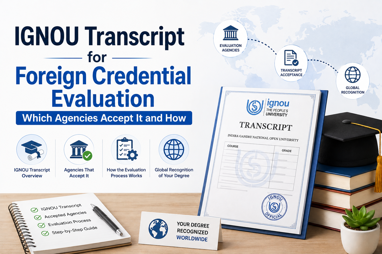 IGNOU Transcript for Foreign Credential Evaluation – Which Agencies Accept It and How