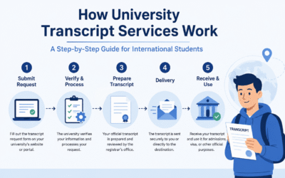 How University Transcript Services Work – A Step-by-Step Guide for International Students