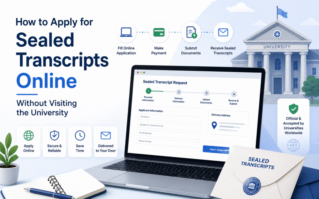 How to Apply for Sealed Transcripts Online Without Visiting the University