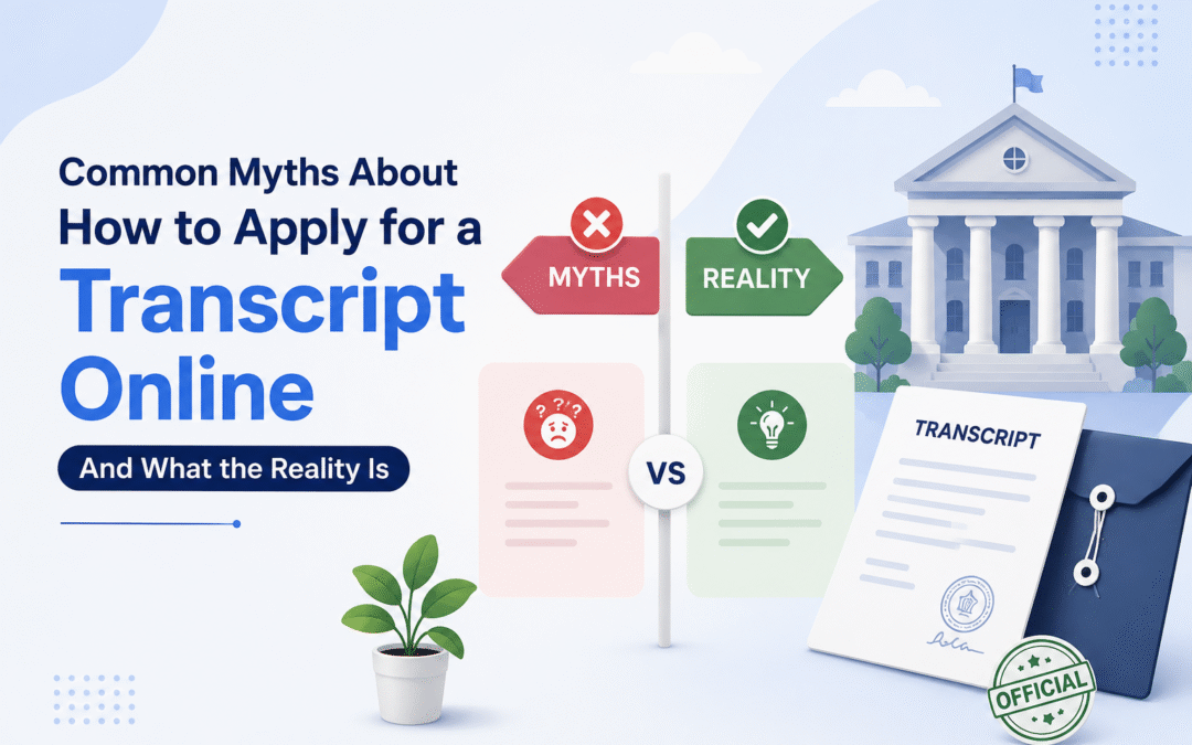 Common Myths About How to Apply for a Transcript Online – And What the Reality Is