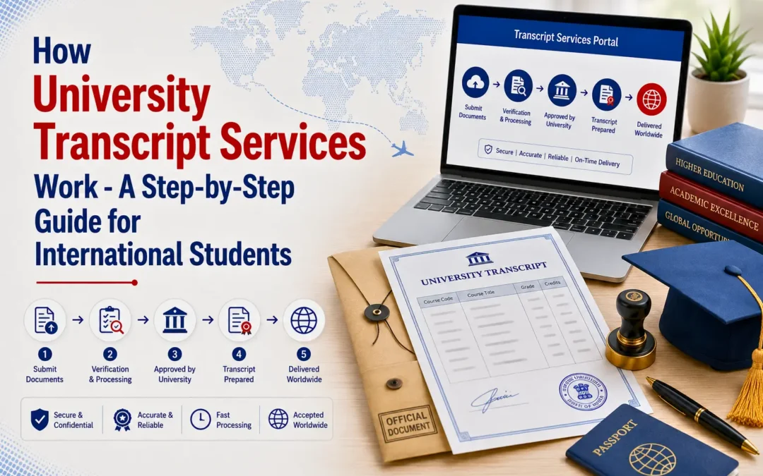 How University Transcript Services Work – A Step-by-Step Guide for International Students