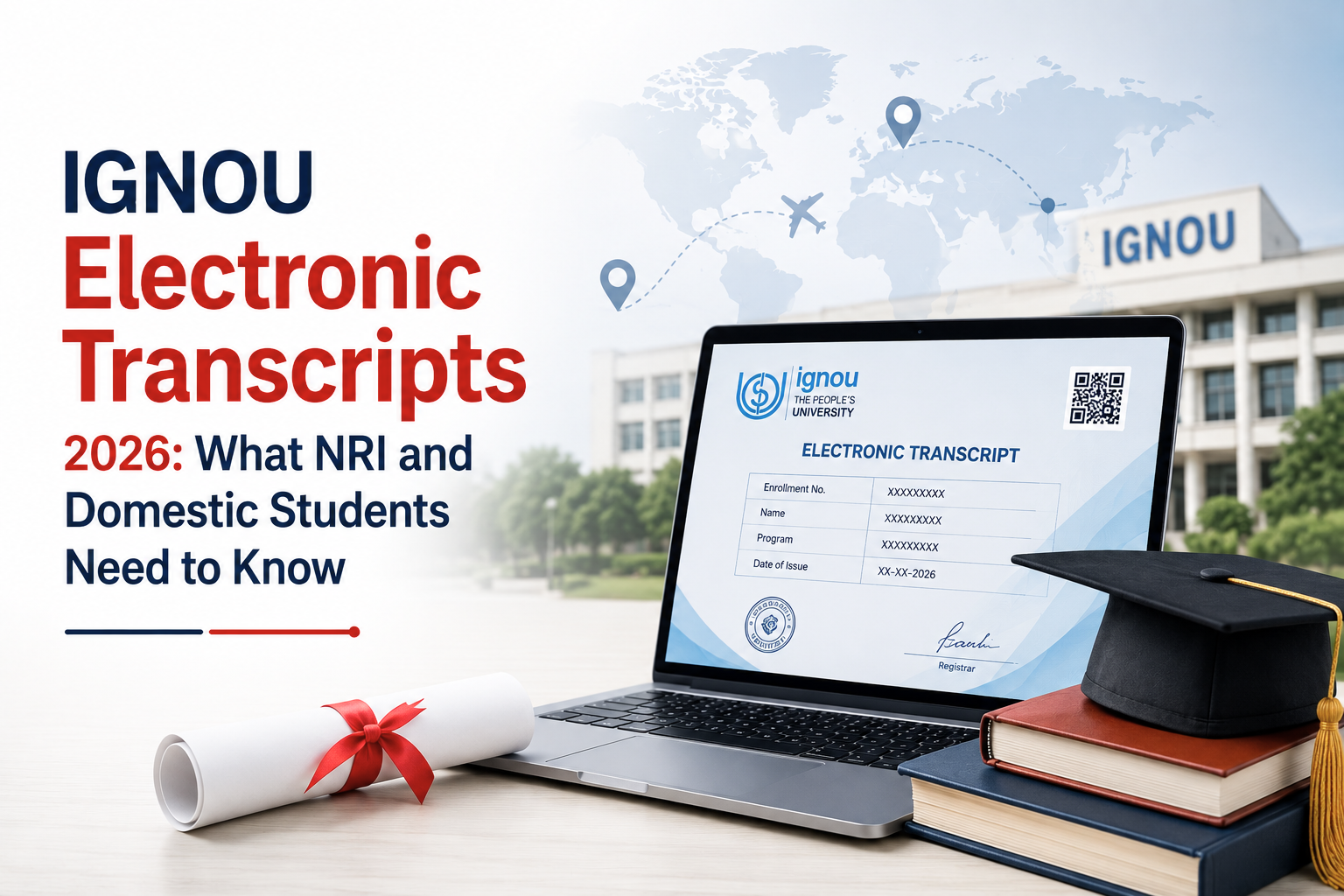 IGNOU Electronic Transcripts 2026: What NRI and Domestic Students Need to Know
