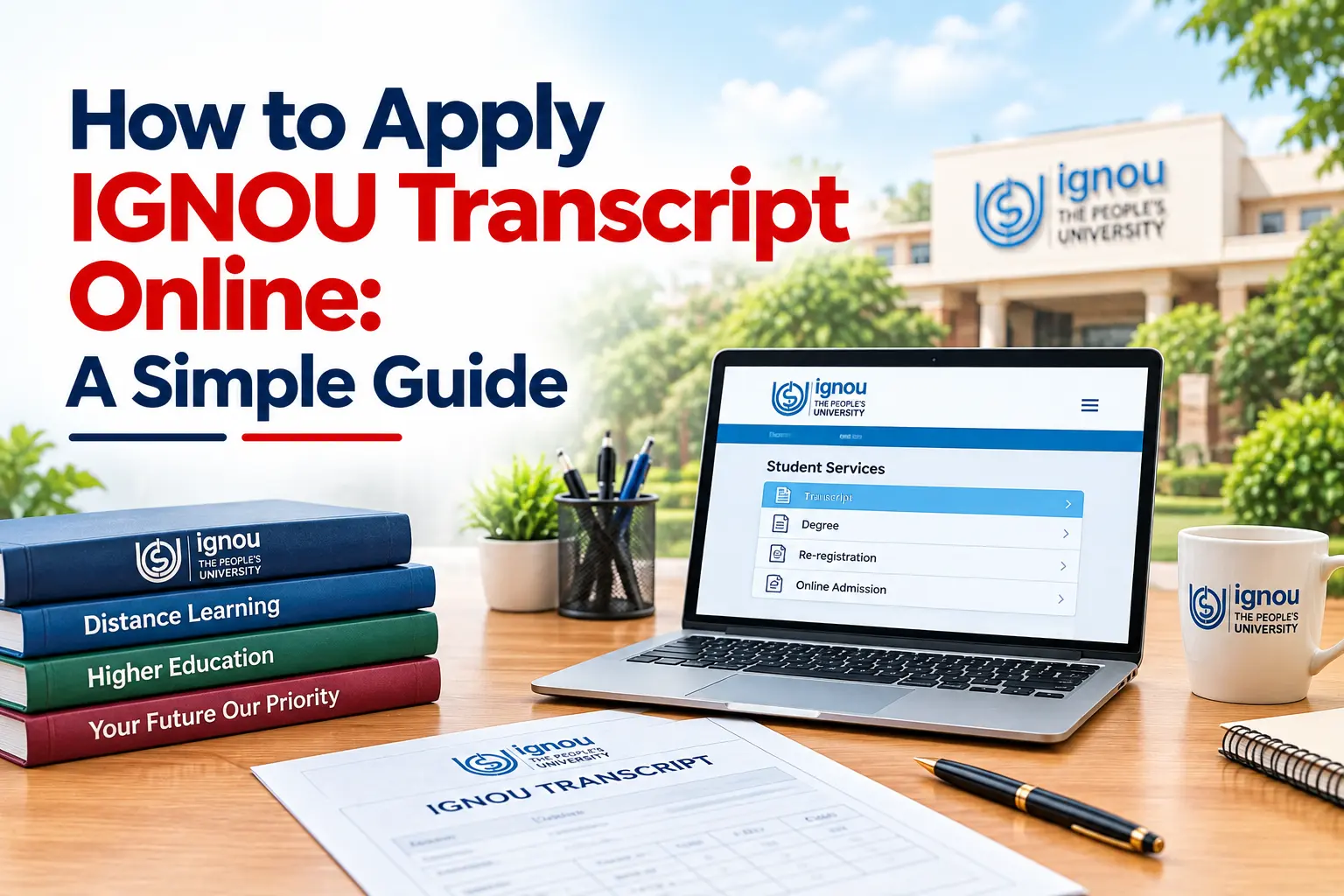 How to Apply IGNOU Transcript Online: A Simple Guide