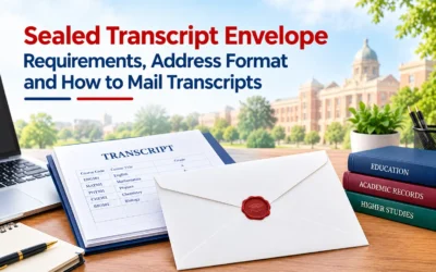 Sealed Transcript Envelope: Requirements, Address Format and How to Mail Transcripts