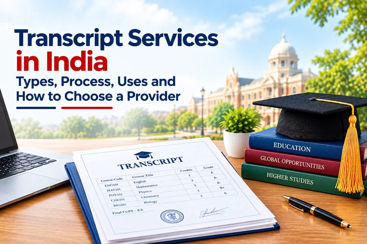 Transcript Services in India: Types, Process, Uses and How to Choose a Provider
